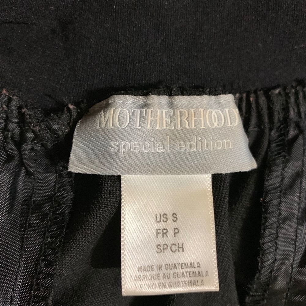 MOTHERHOOD MATERNITY BLACK PANTS SMALL - Picture 2 of 4